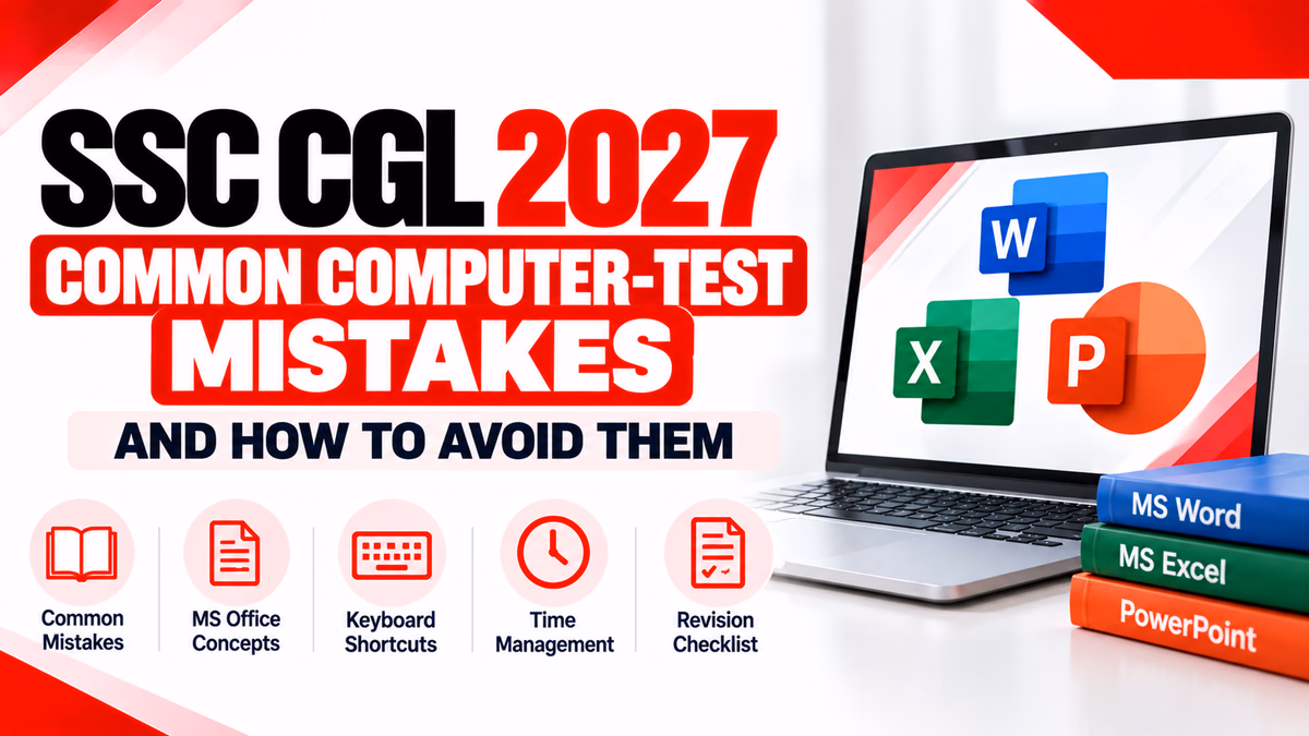 SSC CGL 2027 Common Computer-Test Mistakes and How to Avoid Them